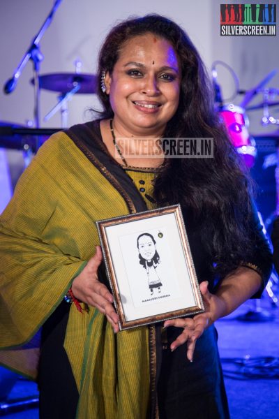 Singer Malgudi Subha at Rangrezaa Annual Music Talent Hunt HQ