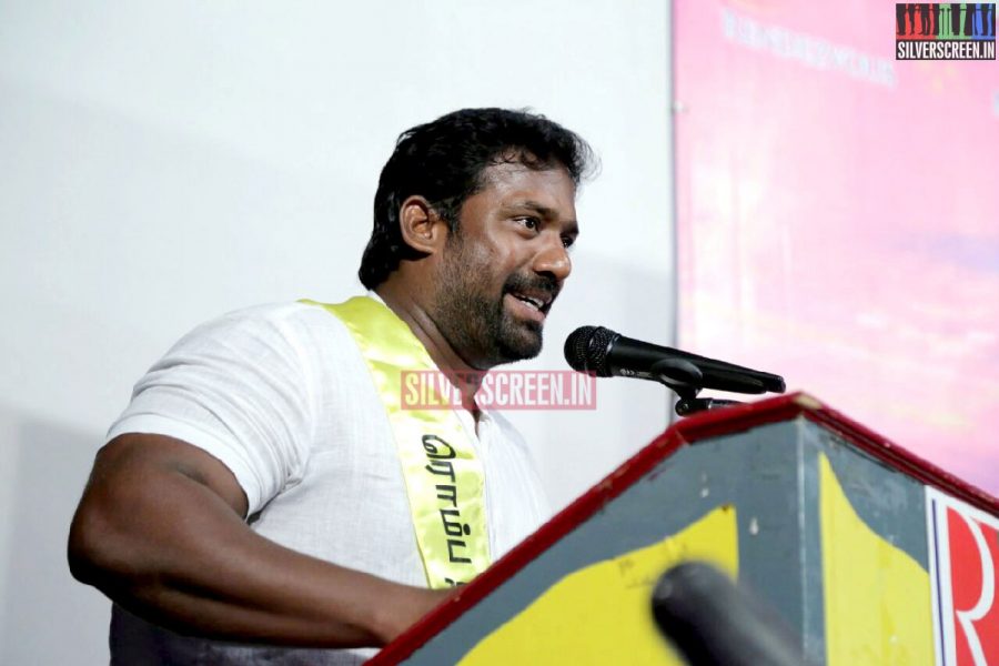 Comedian Robo Shankar at the Romba Nallavan Da Nee Press Meet Photos