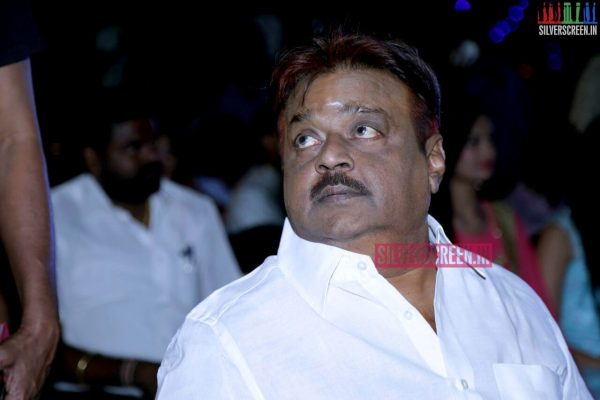 Vijaykanth at the Sagaptham Audio Launch