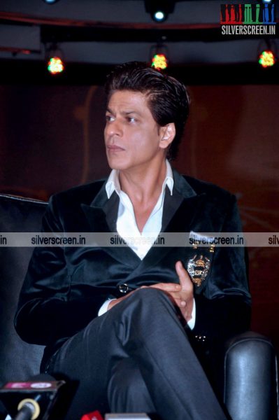 Shahrukh Khan at India Poochega Sabse Shaana Kaun Media Meet