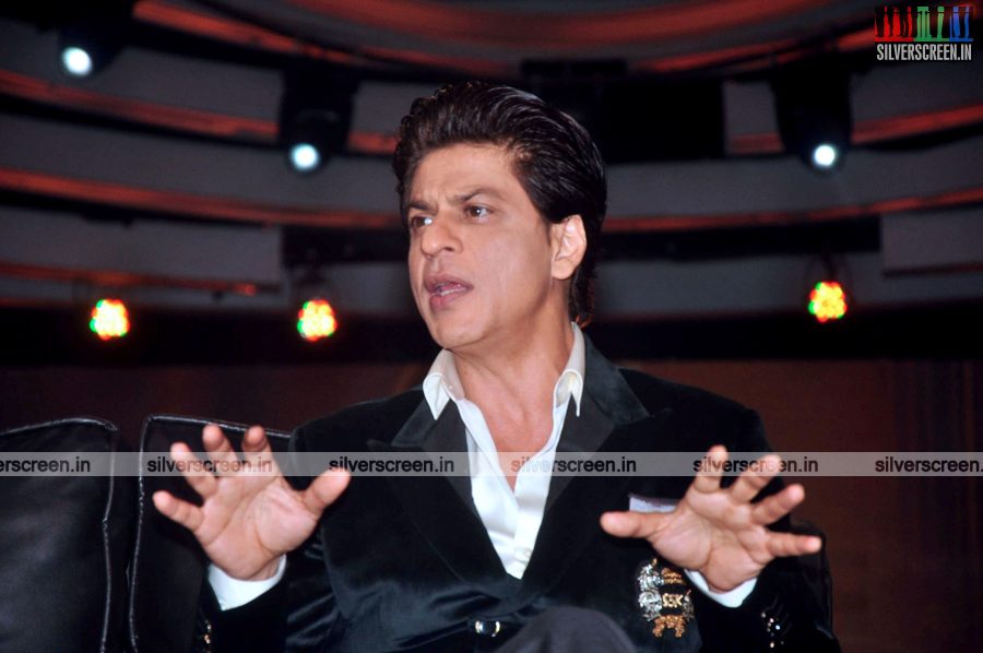 Shahrukh Khan at India Poochega Sabse Shaana Kaun Media Meet