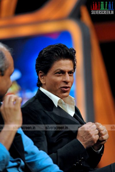 Shahrukh Khan at India Poochega Sabse Shaana Kaun Media Meet