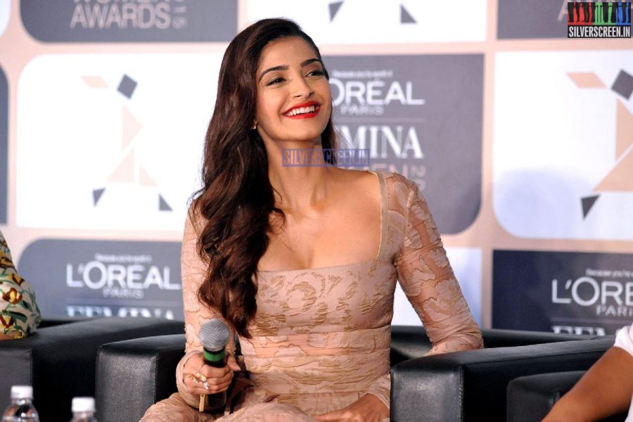 Sonam Kapoor at Loreal Launch Event Photos