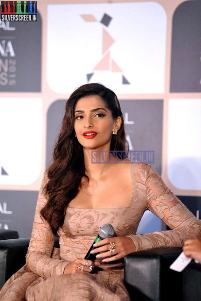 Sonam Kapoor at Loreal Launch Event Photos