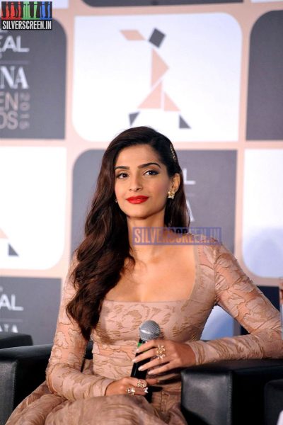 Sonam Kapoor at Loreal Launch Event Photos