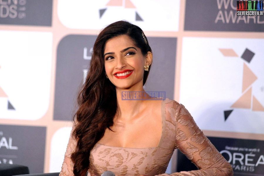 Sonam Kapoor at Loreal Launch Event Photos