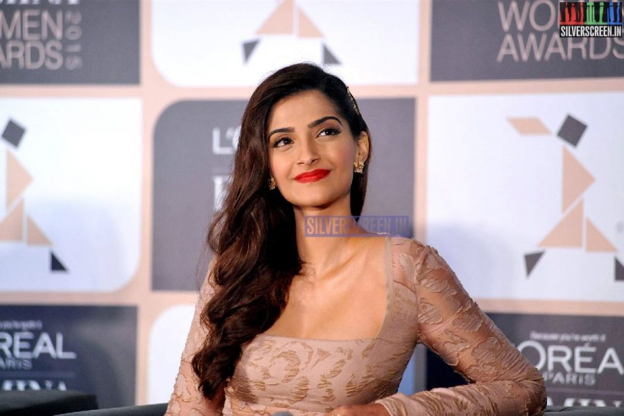 Sonam Kapoor at Loreal Launch Event Photos