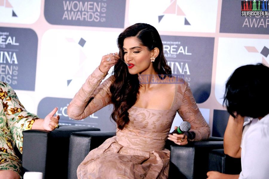 Sonam Kapoor at Loreal Launch Event Photos