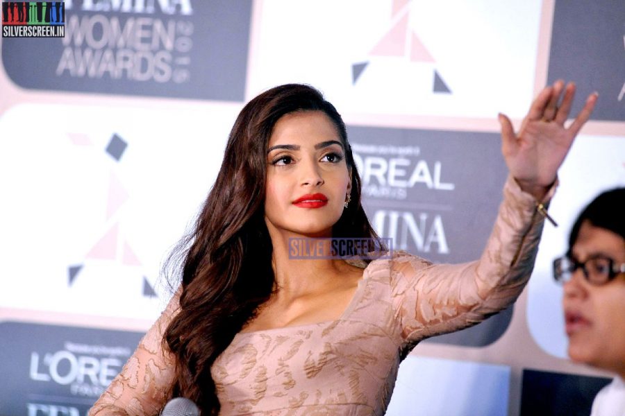 Sonam Kapoor at Loreal Launch Event Photos