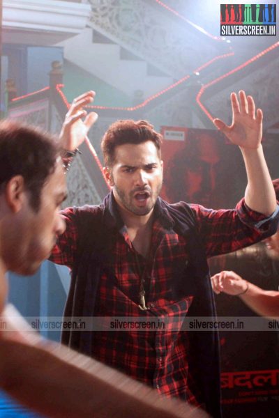 Varun Dhawan at Badlapur Movie Promotion at CID Sets Photos