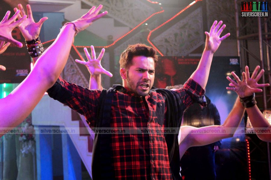 Varun Dhawan at Badlapur Movie Promotion at CID Sets Photos