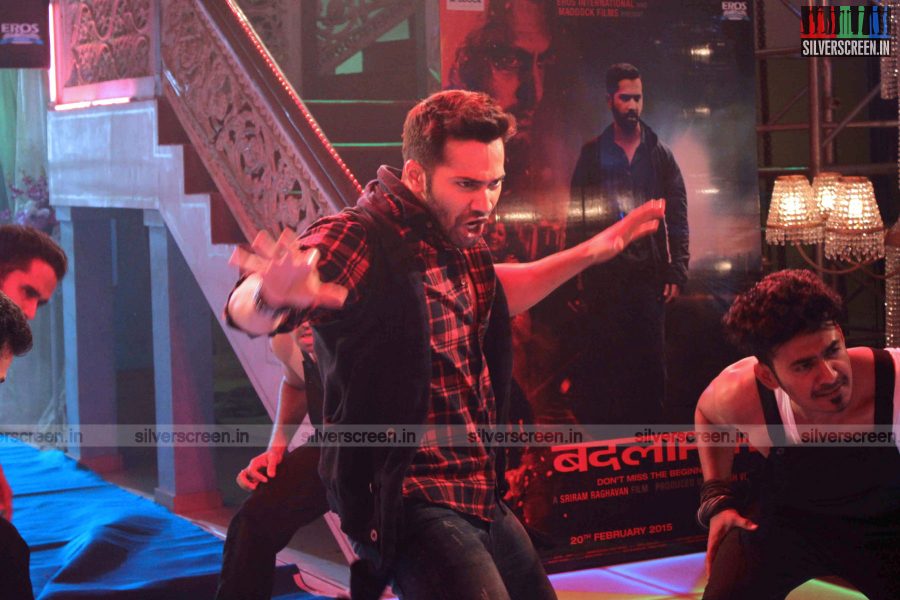 Varun Dhawan at Badlapur Movie Promotion at CID Sets Photos