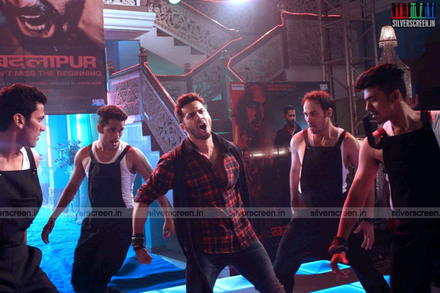 Varun Dhawan at Badlapur Movie Promotion at CID Sets Photos