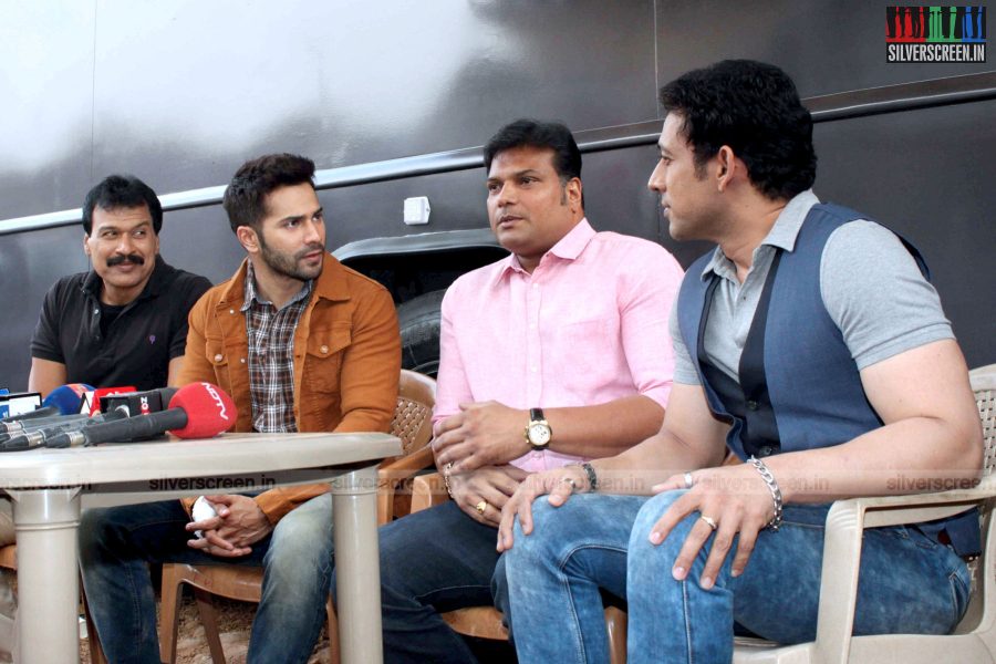 Varun Dhawan at Badlapur Movie Promotion at CID Sets Photos