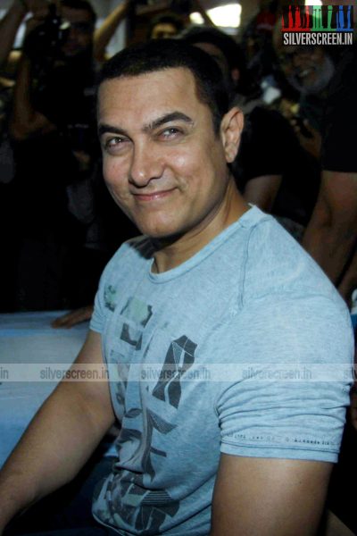 Aamir Khan's 50th Birthday Celebrations Photos