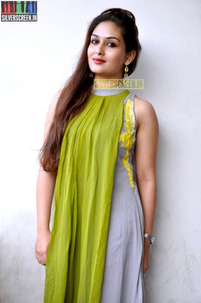 Actress Prayaga Martin at Pisachi Movie Success Meet