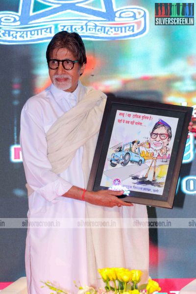 Amitabh Bachchan Launches Road Safety Awareness Campaign Photos