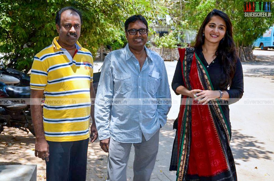 Anushka Meets Ilaiyaraaja