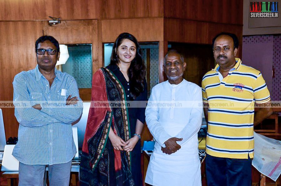 Anushka Meets Ilaiyaraaja