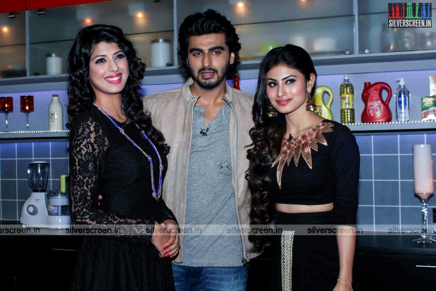 Arjun Kapoor on the sets of Farah Ki Daawat