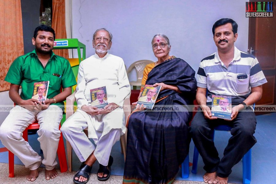 Charuhasan Launches Thinking On My Feet Book