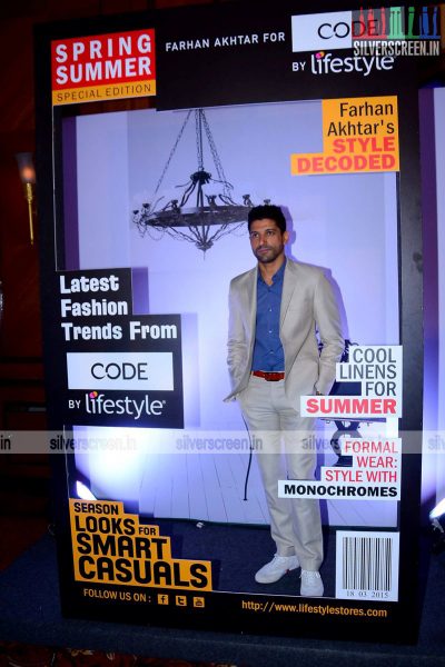 Farhan Akhtar Launches Code for Lifestyle