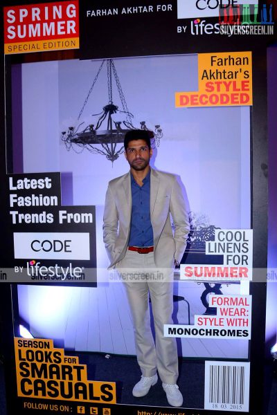 Farhan Akhtar Launches Code for Lifestyle