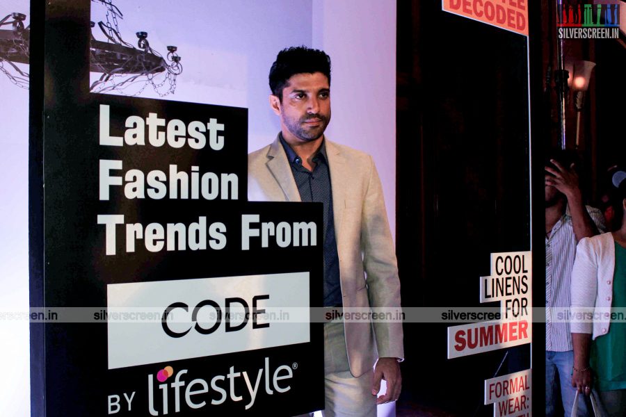 Farhan Akhtar Launches Code for Lifestyle