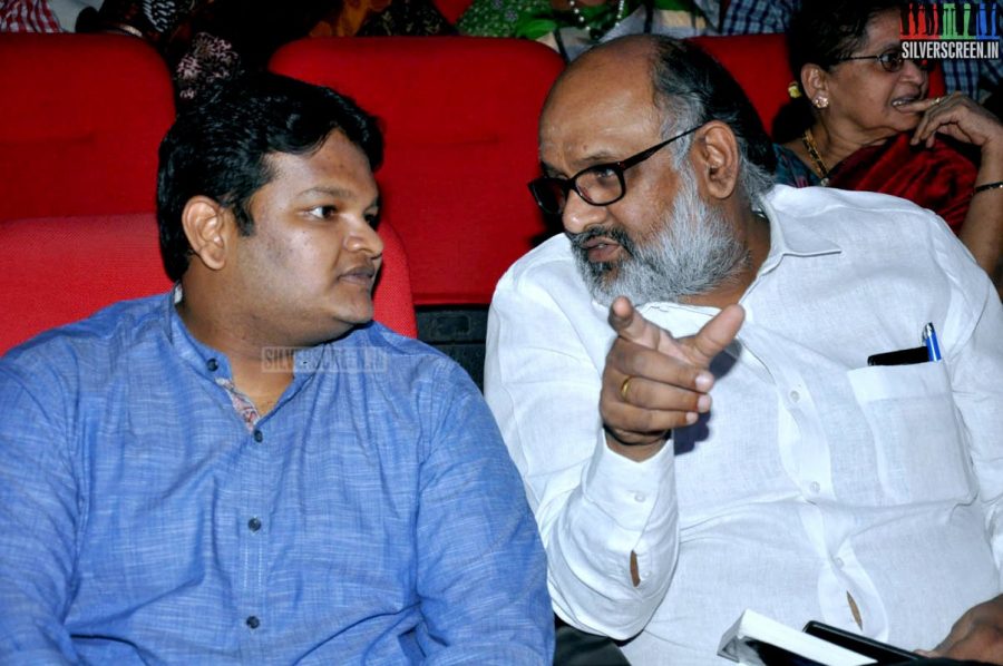 M Ghibran at the Uttama Villain Telugu Audio Launch Photos