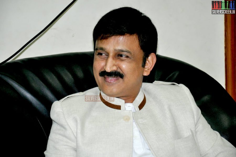 Ramesh Aravind and Gouthami at the Uttama Villain Telugu Audio Launch Photos