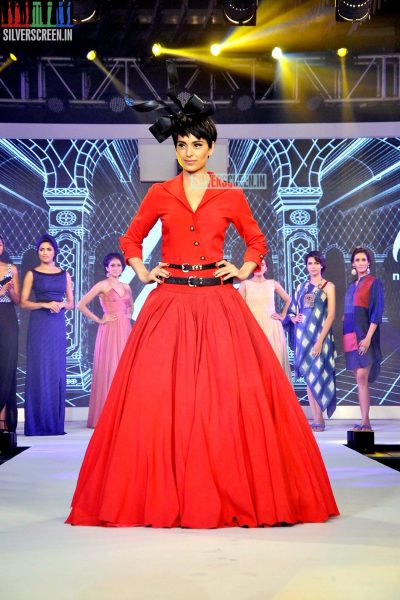 Kangana Ranaut walks the ramp for Birla Cellulose LIVA launch