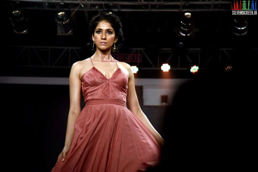 Models walk the ramp at the Birla Cellulose LIVA launch featuring Kangana Ranaut