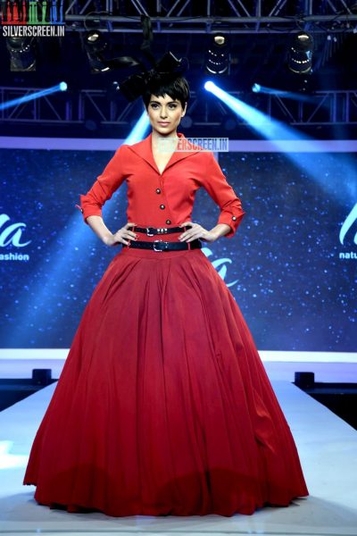 Kangana Ranaut walks the ramp for Birla Cellulose LIVA launch