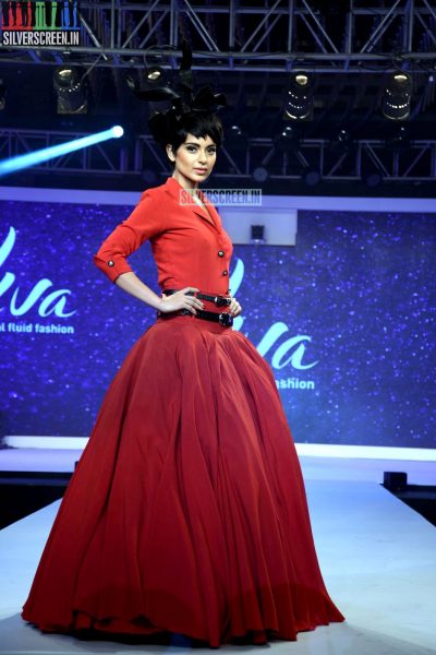 Kangana Ranaut walks the ramp for Birla Cellulose LIVA launch