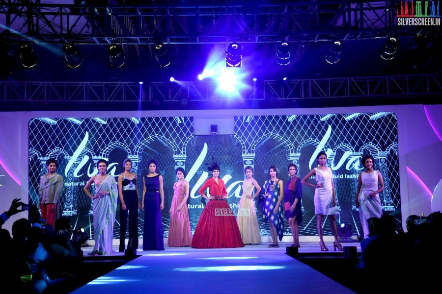 Kangana Ranaut walks the ramp for Birla Cellulose LIVA launch