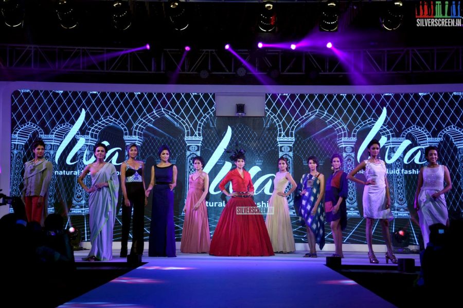 Kangana Ranaut walks the ramp for Birla Cellulose LIVA launch