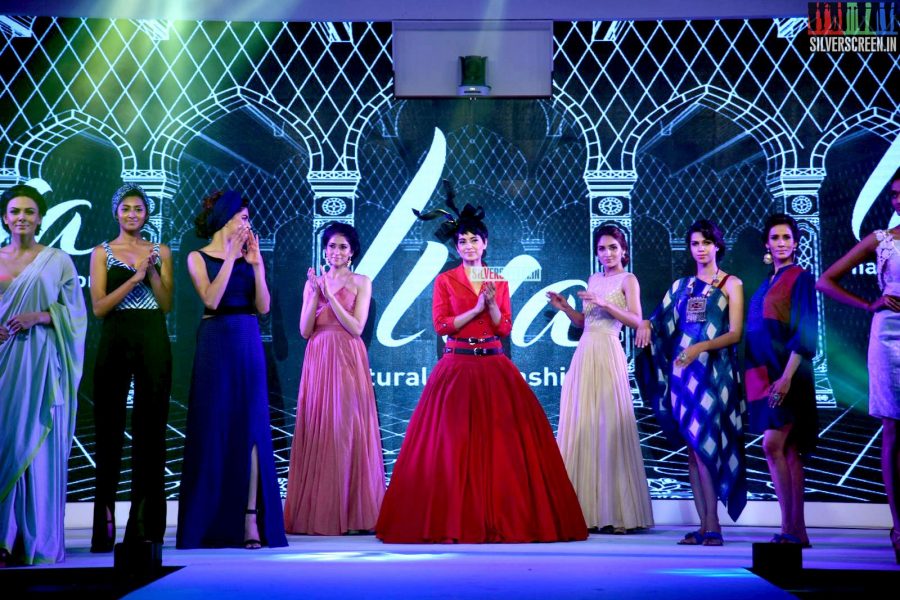 Kangana Ranaut walks the ramp for Birla Cellulose LIVA launch