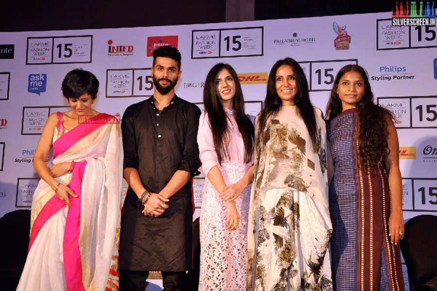 Mandira Bedi at Lakme Fashion Week preview 2015