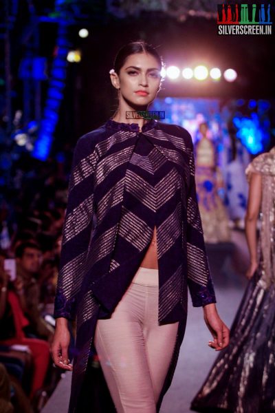 Manish Malhotra's Blue Runway Collection for LFW Summer 2015