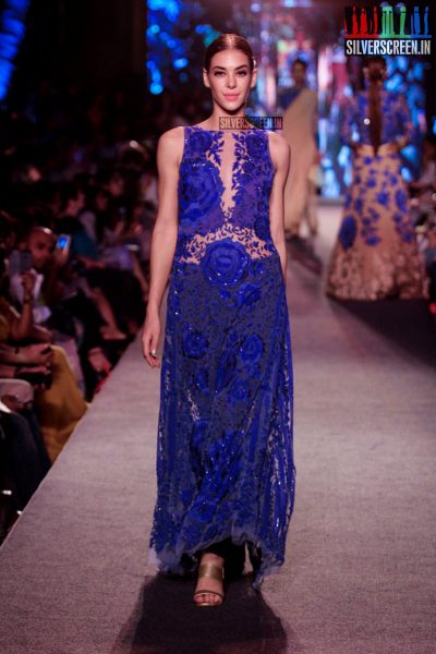 Manish Malhotra's Blue Runway Collection for LFW Summer 2015