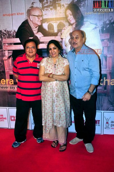 at Premiere of Anupam Kher's Play Mera Woh Matlab Nahi Tha