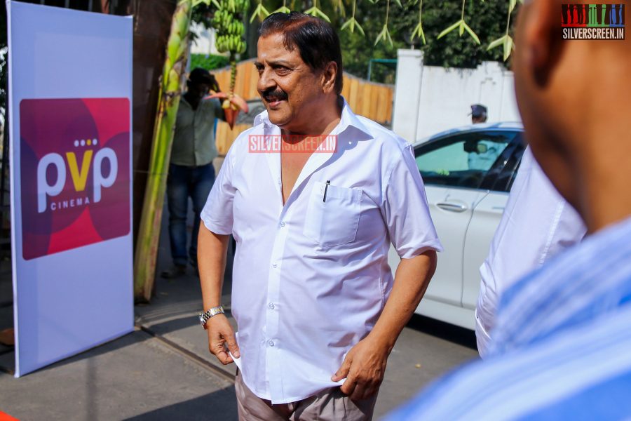 Actor Sivakumar at PVP Production No 9 Pooja Photos