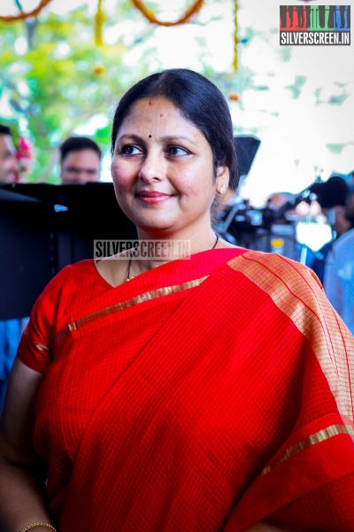 Jayasudha at PVP Production No 9 Pooja Photos