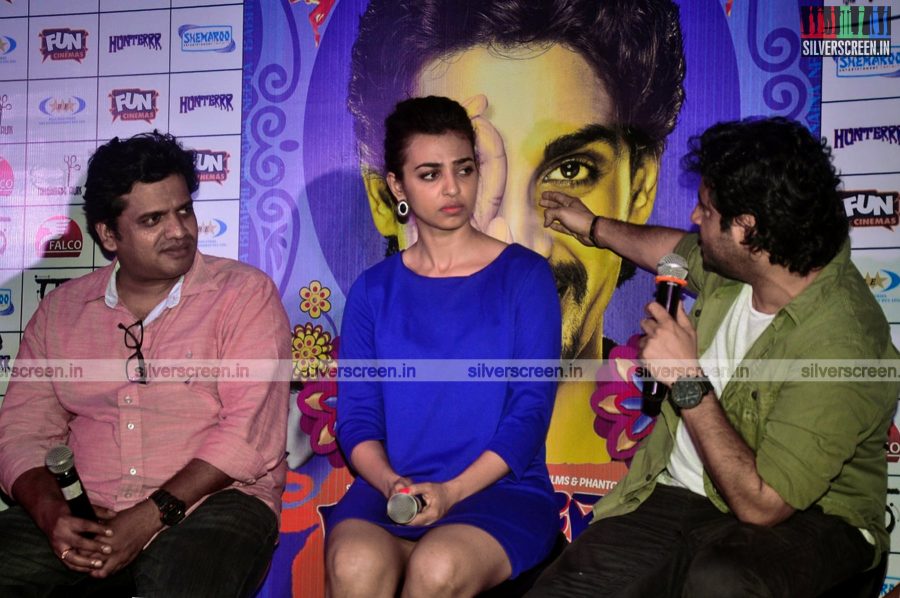 Radhika Apte at Hunterrr Movie Promotions