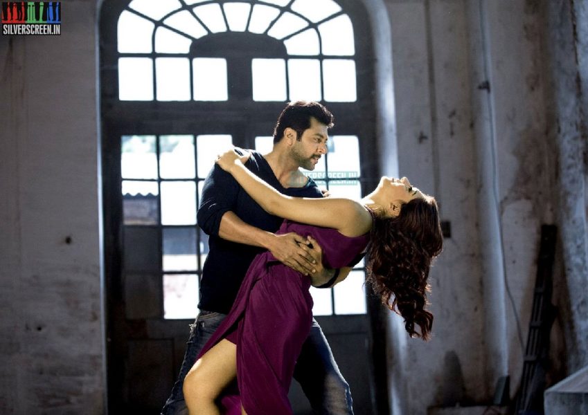 Actor Jayam Ravi and Hansika Motwani in Romeo Juliet Movie Stills