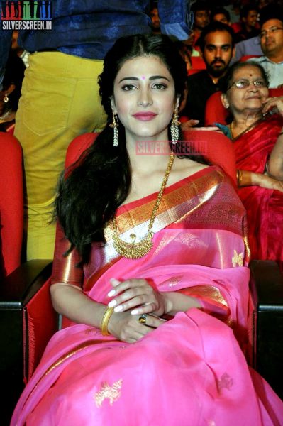 Shruti Haasan at Uttama Villain Telugu Audio Launch