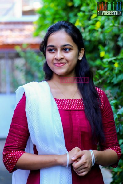 Sri Divya HQ Photos from PVP Production No 11 Movie Launch Photos