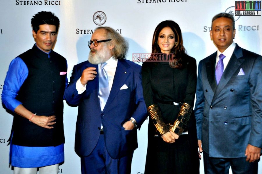 Sridevi at Stefano Ricci Launch in India