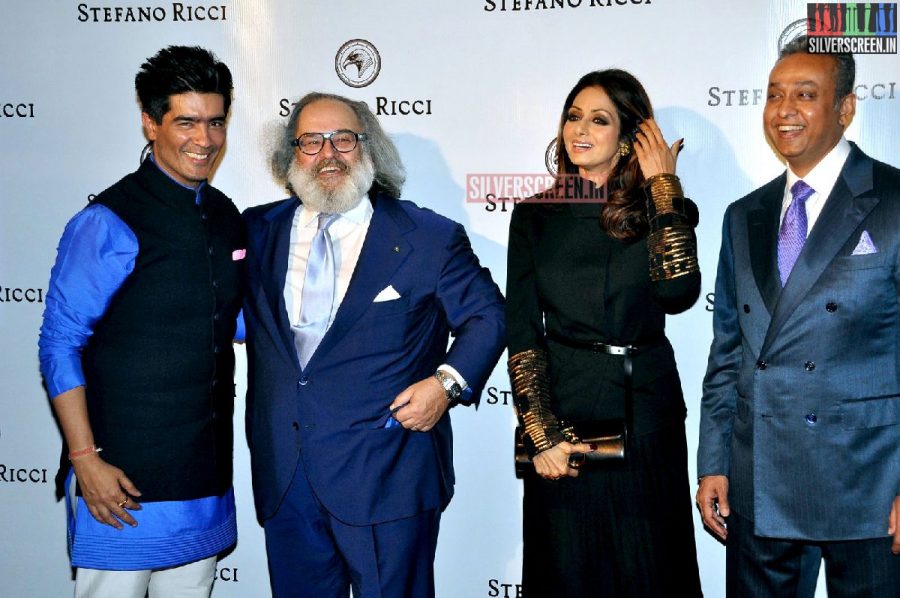 Sridevi at Stefano Ricci Launch in India