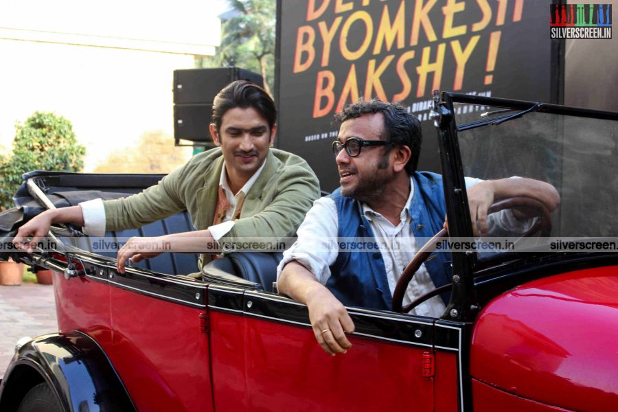 Sushant Singh Rajput at Trailer Launch Of Detective Byomkesh Bakshy